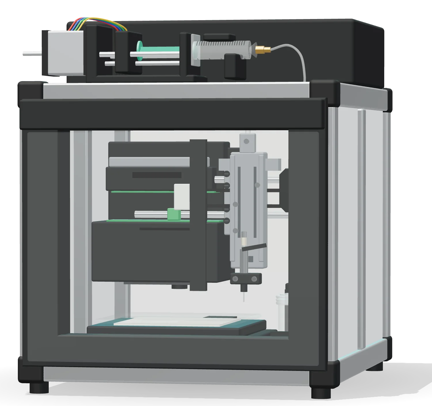 chromnil one, 3D render, slightly angled front view